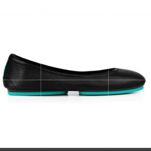Tieks black Turquoise ballet slippers